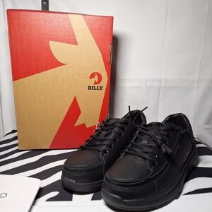 NWT Women's Black Billy Work Comfort Low Shoes 8.5 Wide